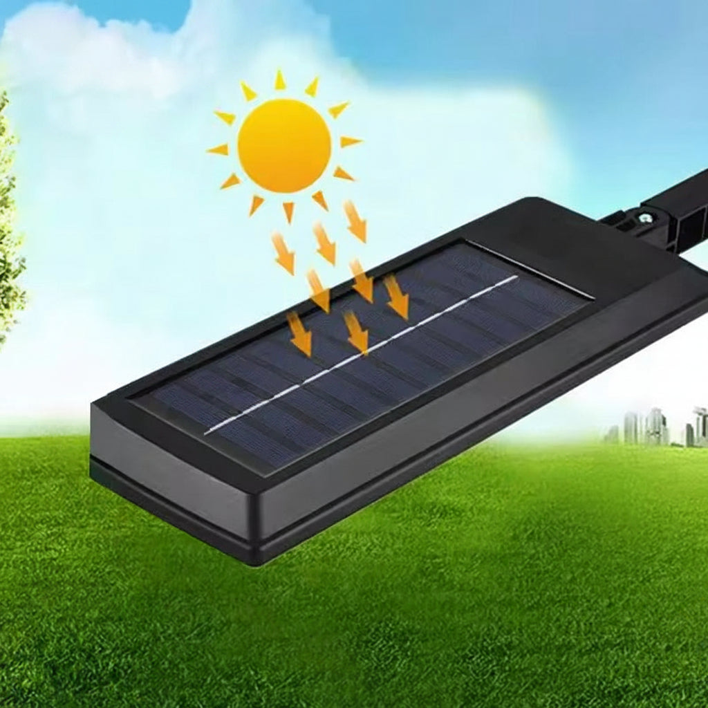Solar Motion Sensor Light with Remote Control and Automatic Dusk Detection