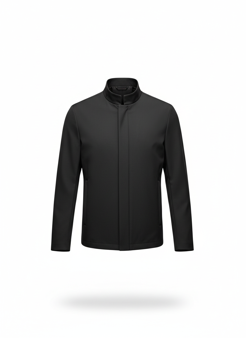 Men's Black Spring Jacket