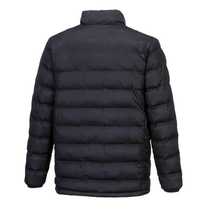 Quilted Heated Tunnel Work Coat with Carbon Fiber Panels and Zipped Pockets for Cold Jobs