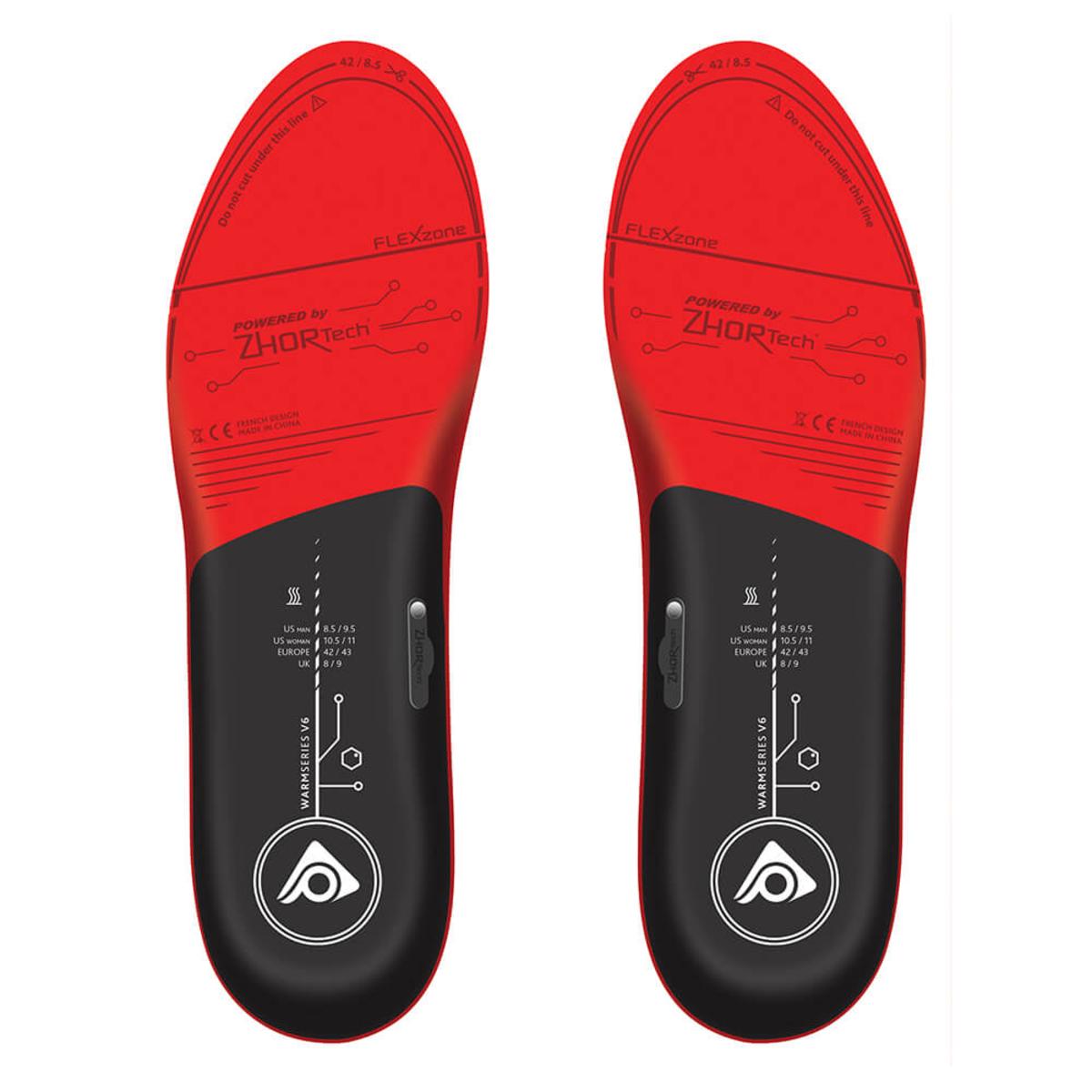 Smart Heated Insoles with Wireless App Control and Activity Tracking for Cold Weather