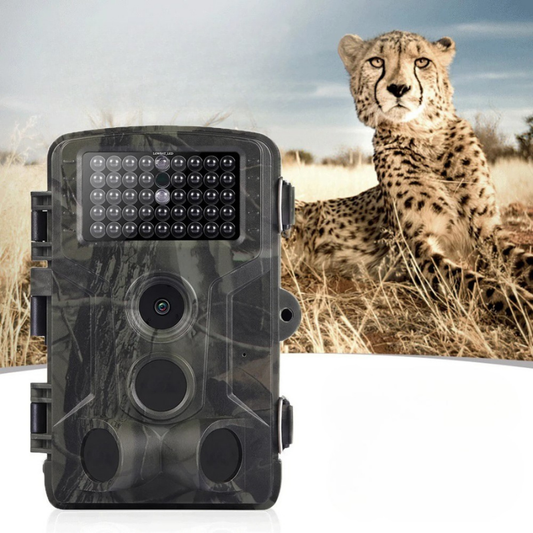 Motion Sensing Trail Camera with 24MP Image Quality and Infrared Night Recording, 65ft Range