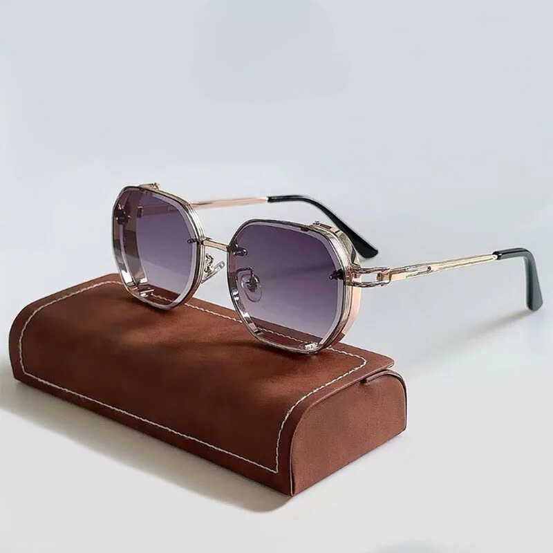 Geometric UV400 Shield Sunglasses