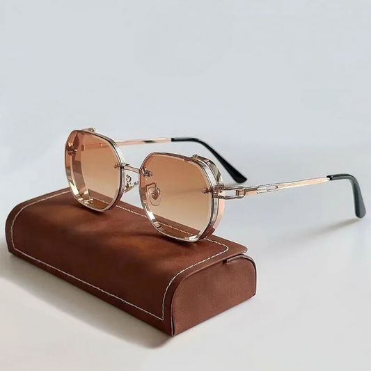 Geometric UV400 Shield Sunglasses