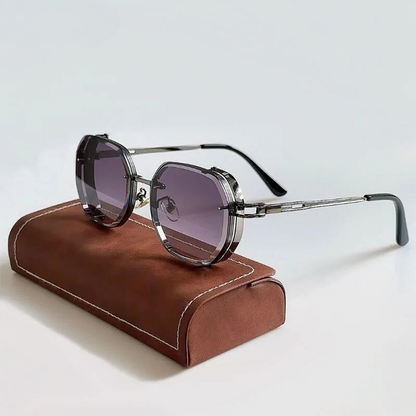 Geometric UV400 Shield Sunglasses