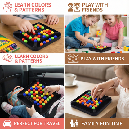 Color Matching Puzzle with Marble Logic and Adjustable Difficulty Levels