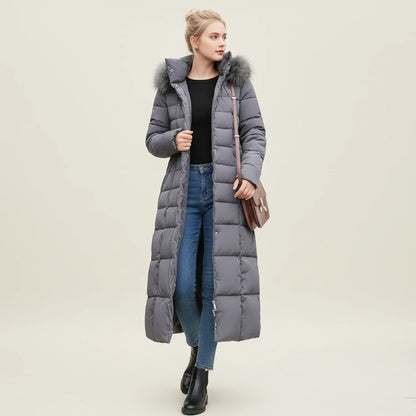 Elara Belted Puffer Coat