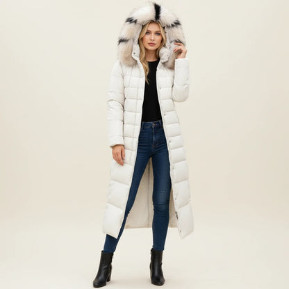 Elara Belted Puffer Coat