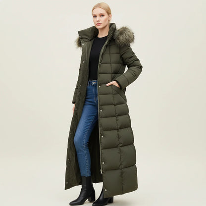 Elara Belted Puffer Coat