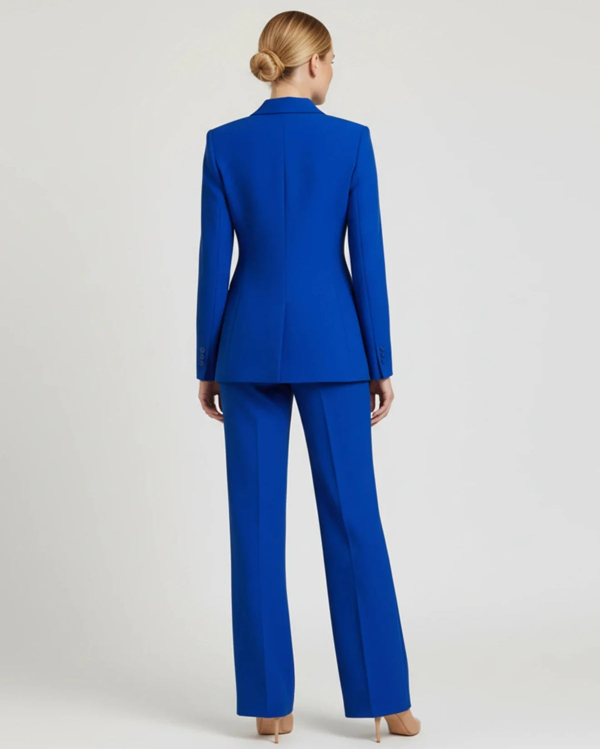 Modern Wide Leg Suit